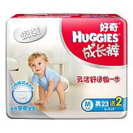 限华东 好奇Huggies银装成长裤M23+2片中号裤型纸尿裤近期好价