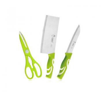 巧媳妇 绿惠刀剪三件套菜刀水果刀剪刀