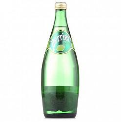 perrier 巴黎水 天然气泡矿泉水 多味可选 750MLx12瓶