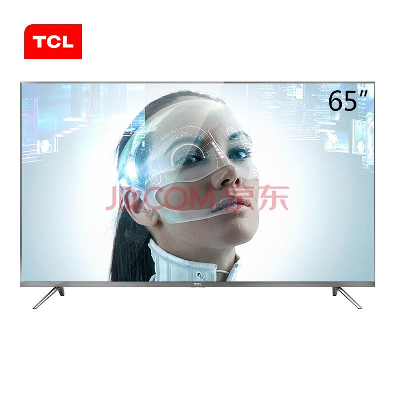 TCL65A730U65英寸30核人工智能纤薄金属机身HDR4K液晶电视机（锖色）3888元包邮（下单立减）