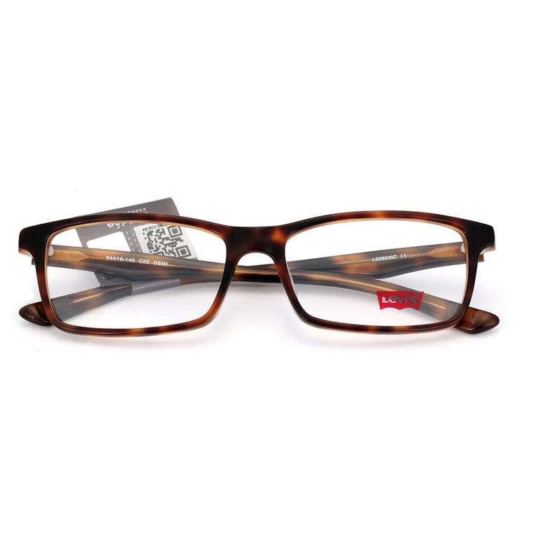 Levi's 李维斯 板材眼镜架 + 依视路1.552非球面钻晶A+树脂镜片+凑单品