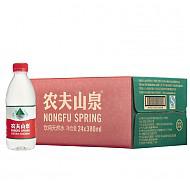 【京东超市】农夫山泉 饮用天然水380ml 1*24瓶 整箱