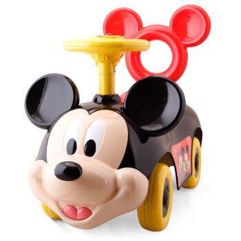 迪士尼儿童多功能学步助步车宝宝防侧翻扭扭车溜溜车米奇款284元，可299-100
