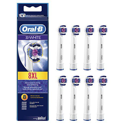 Oral-B 欧乐B 3D White 美白型电动牙刷刷头 8支装