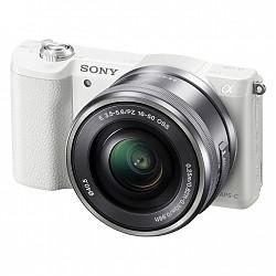 索尼（SONY）ILCE-5100L APS-C微单单镜套机 白色（2430万有效像素 16-50mm镜头 F3.5-5.6 a5100L/α5100）