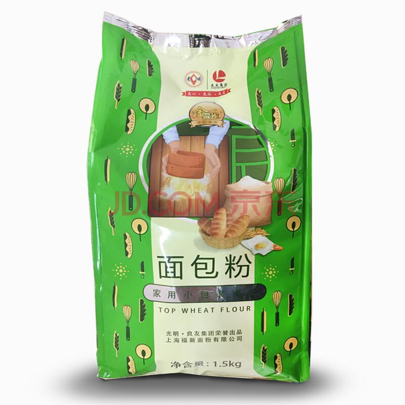 【京东超市】雪雀 金雪雀面包粉1.5kg 面粉 高筋粉（可叠加满99减50）