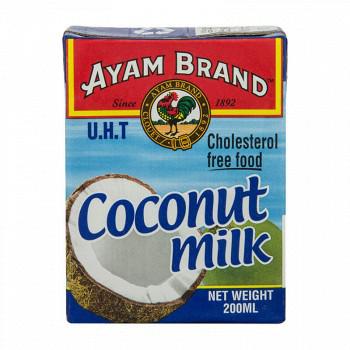 马来西亚进口 雄鸡标（AYAM BRAND）椰浆 200ml *2件 7.4元（合3.7元/件）