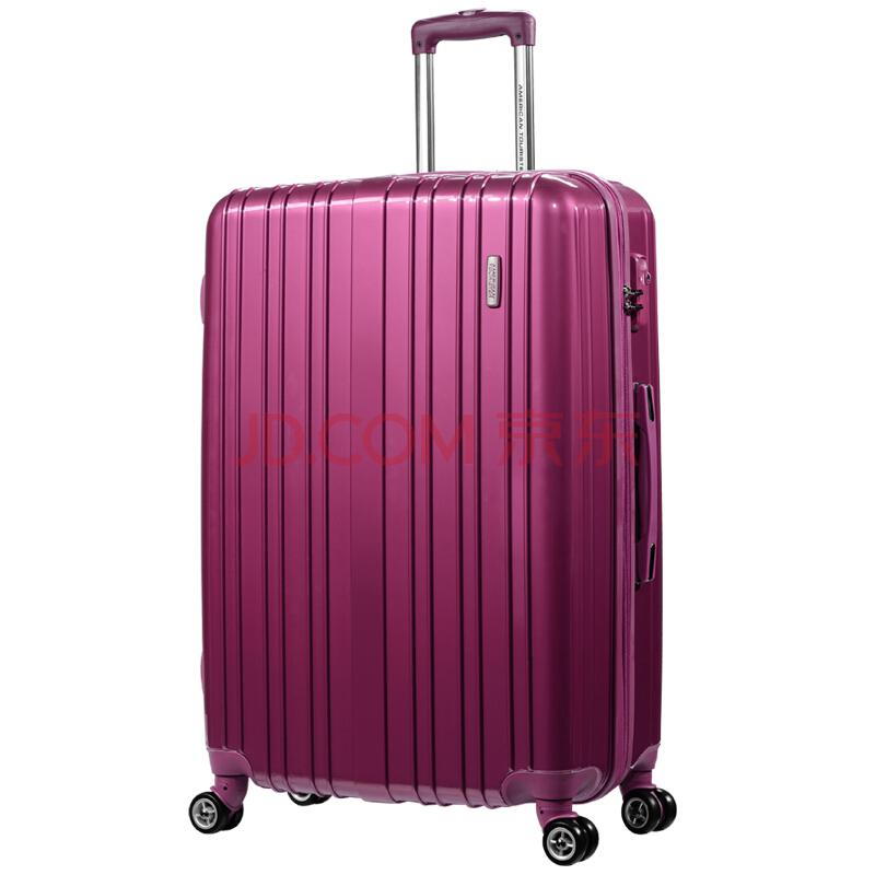 美旅AmericanTourister拉杆箱 男女商务静音飞机轮行李箱大容量可扩展 28英寸TSA海关锁旅行箱79B紫色407.4元