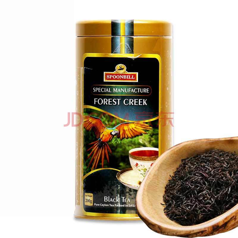 斯里兰卡原装进口 泓霖（SPOONBILL） 锡兰红茶 萨格穆沃产区 200克/罐 *3件134元（合44.67元/件）