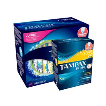 TAMPAX 丹碧丝 珍珠导管式卫生棉条 50支混合装 *2件