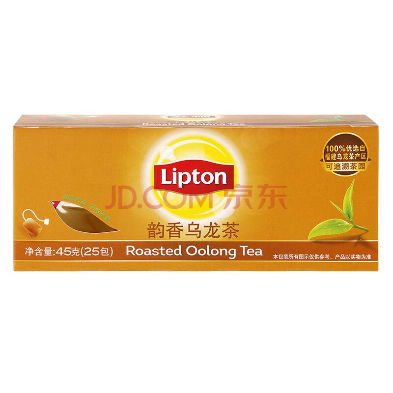 Lipton 立顿 韵香乌龙茶 25包 45g