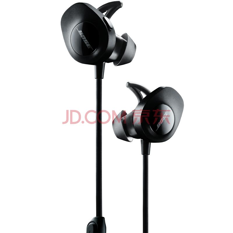 BOSE SoundSport 无线耳机-黑色 耳塞式蓝牙耳麦 运动耳机 智能耳机