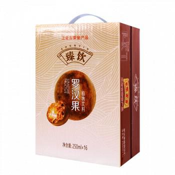 王老吉 罗汉果植物饮料 250ml*16盒 清润可口19.9元