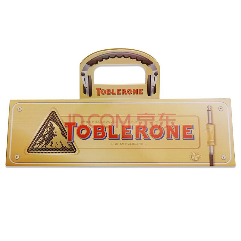 Toblerone 瑞士三角巧克力 收音机特别版 400g（内赠耳机） *2件 +凑单品
