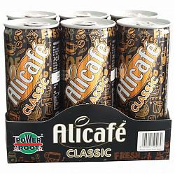 马来西亚进口 啡特力（Alicafe） 经典罐装咖啡饮料 240ml*6 罐装