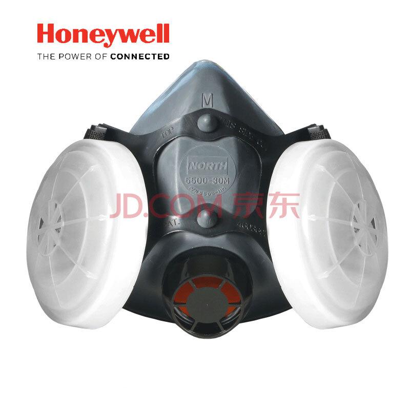 霍尼韦尔（Honeywell）防尘面具套装防工业粉尘N95男女喷漆焊接打磨农药实验室防毒面罩5500系列1套99元（合49.5元/件）