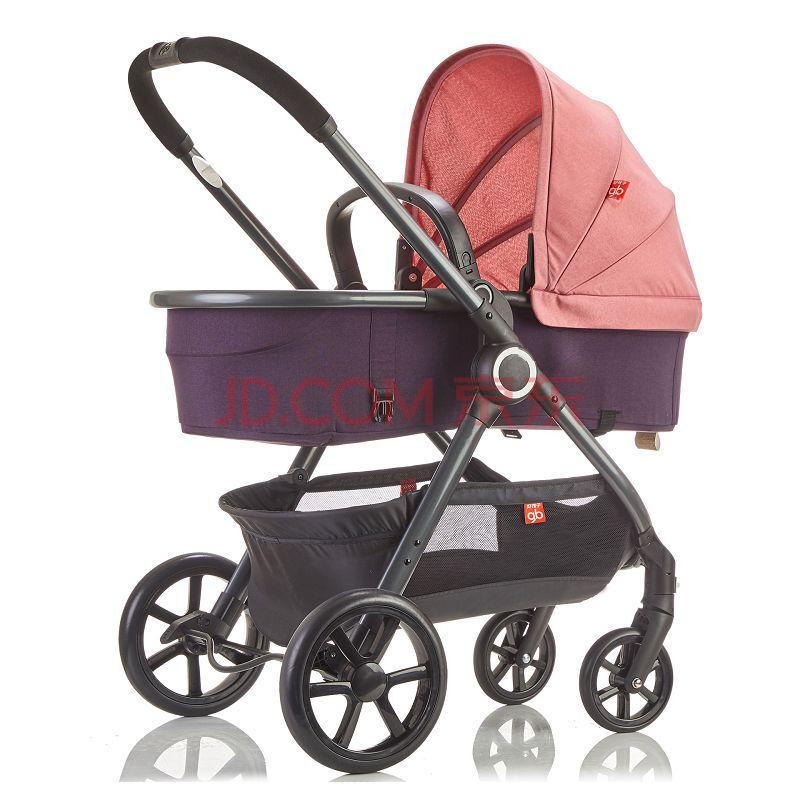 gb好孩子大容量轻便双向亲子婴儿车多功能时尚婴儿推车GB105-Q207PP紫粉759元