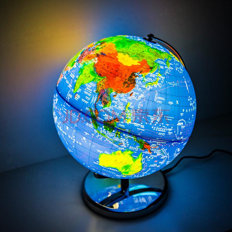 金隆兴 （Glosen） LED灯立体浮雕地球仪Ф30cm /标准教学/办公摆件 送地图放大镜 9005199元