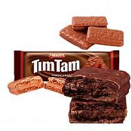 Timtam 经典黑巧克力 夹心饼干 200g*2件
