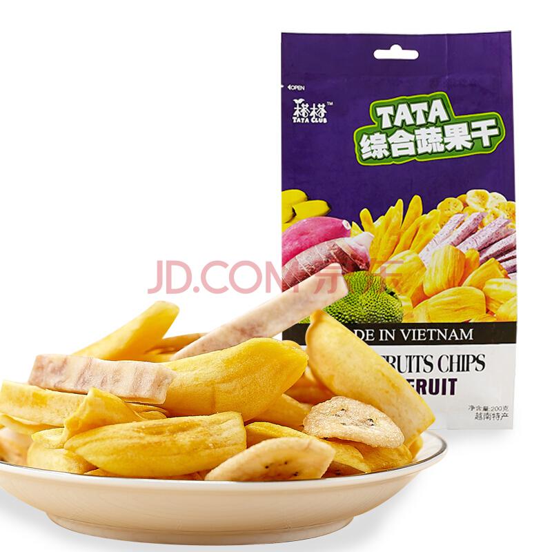 TATA 榙榙 综合蔬果干 200g *3件29.85元（3件5折）