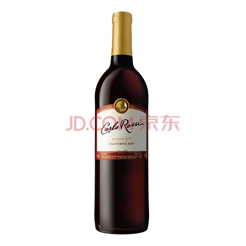 美国进口红酒加州乐事Blend308红葡萄酒750ml63.84元（合31.92元/件）