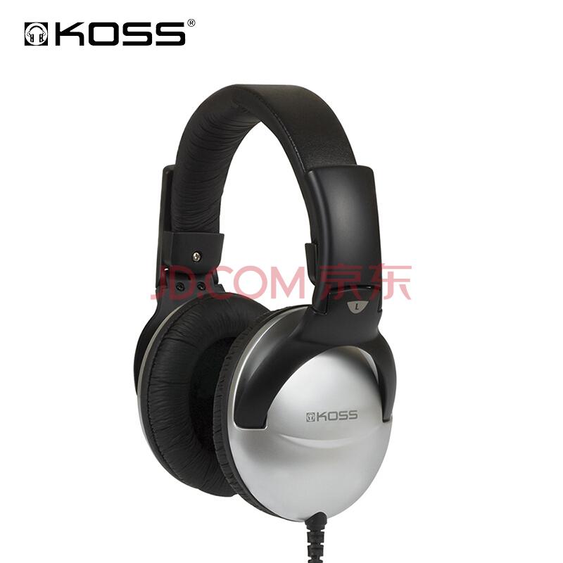 KOSS QZPro 头戴式降噪耳机 银黑色 *5件1145元（合229元/件）