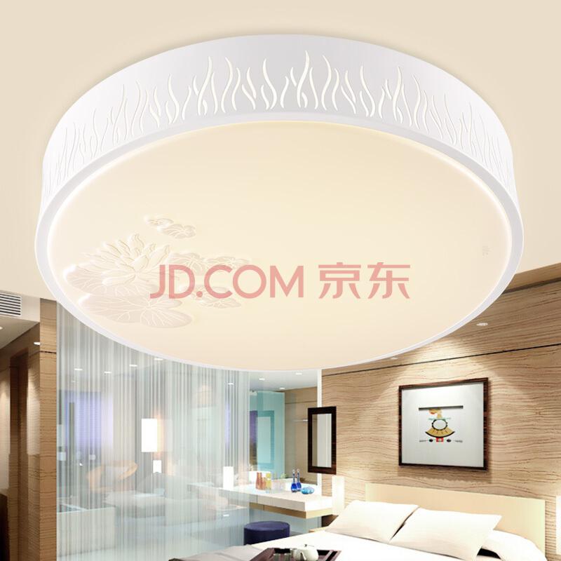 雷士（NVC）现代简约LED卧室吸顶灯客厅餐厅书房灯灯具18W双色调光适用10-15平ENOX9003199元