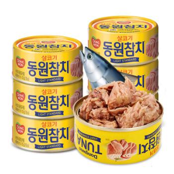 韩国进口 金槍鱼罐头组合装6罐