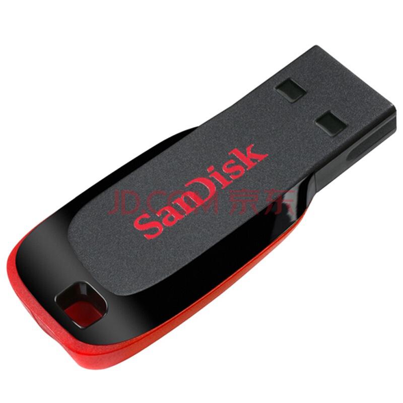 闪迪（SanDisk）酷刃 CZ50 32GB U盘 黑红