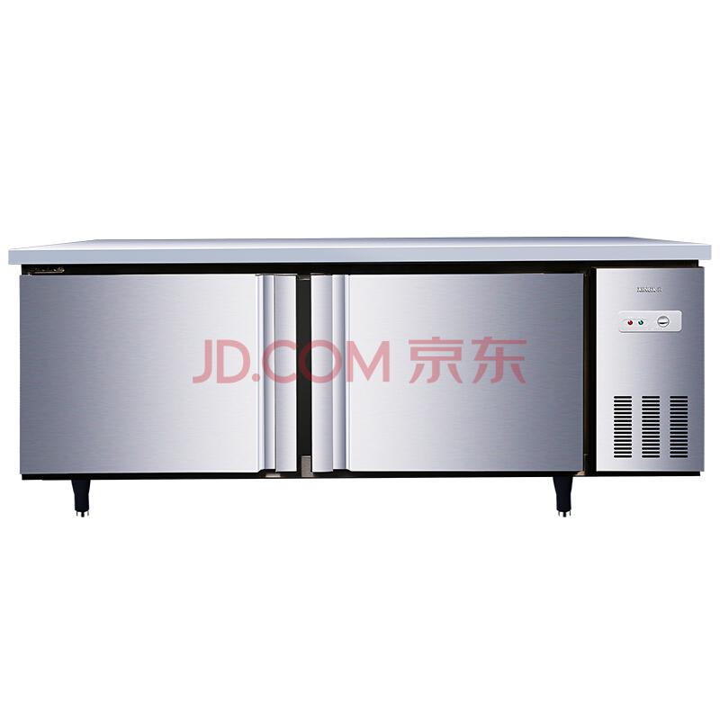 星星（XINGX）TC-18E 商用厨房冰柜 全冷藏保鲜1.8米工作台 不锈钢操作台 冰柜 冷柜（银灰色）