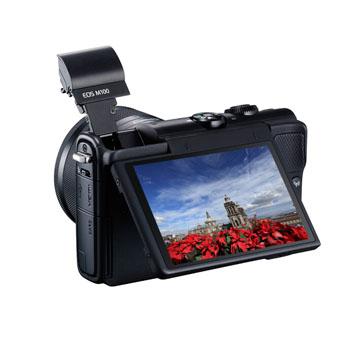 Canon佳能 EOS M100 微单（15-45镜头黑色套机）