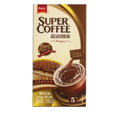 super超级咖啡 提拉米苏速溶即饮咖啡5条*20g/盒*3盒