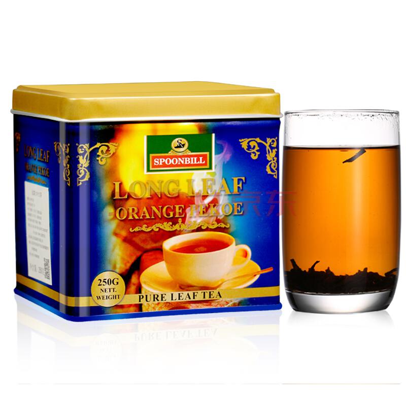 斯里兰卡进口 泓霖锡兰红茶 大叶250克/罐