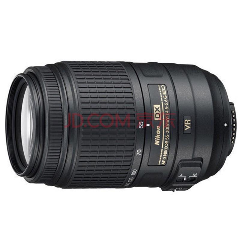 尼康（Nikon） AF-S DX 55-300mm f/4.5-5.6G ED VR 防抖镜头