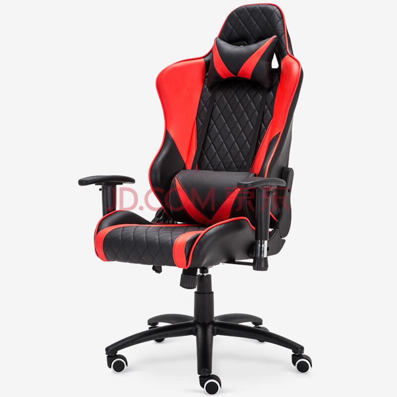BECAUSES 伯力斯 人体工学电脑椅 红黑色 *2件1198.8元（合599.4元/件）