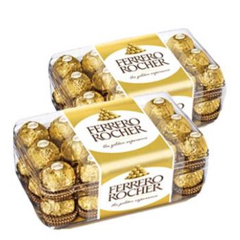 FERRERO ROCHER 费列罗 榛果威化巧克力 30粒*2盒