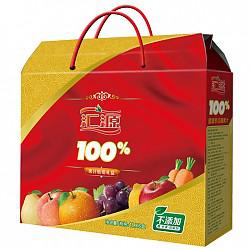 【京东超市】汇源100%果汁1L*6盒 经典礼盒