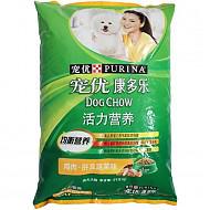 【京东超市】康多乐（DogChow） 宠优宠物狗粮 活力营养成犬鸡肉肝及蔬菜味8kg *2件