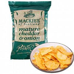 MACKIE'S 哈得斯 薯片 切达奶酪洋葱味 40g/袋