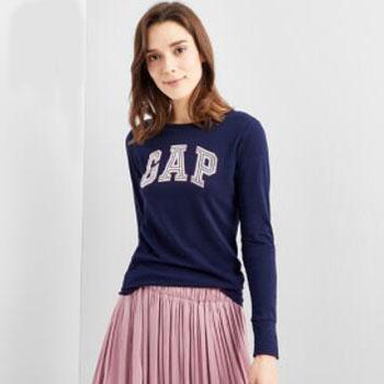 3号10点：Gap 女装徽标纯棉套头T恤
