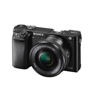 SONY索尼 ILCE-6000L APS-C微单单镜套机（黑色）16-50mm镜头