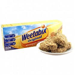 英国进口维多麦（Weetabix）即食谷物早餐麦片全麦营养早餐小饼共12块215g99元（合9.9元/件）