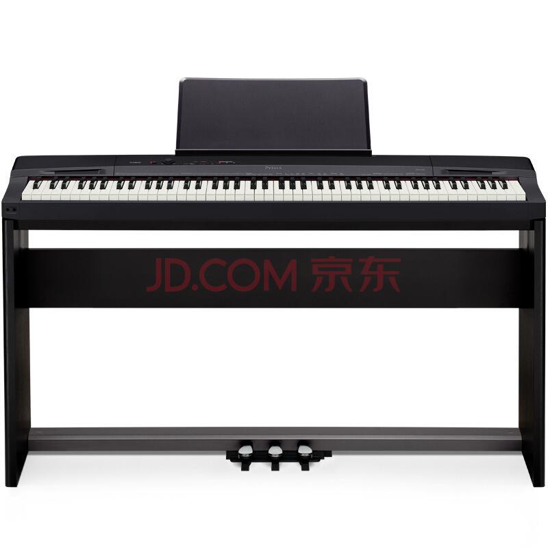 CASIO 卡西欧 数码钢琴 PX-160 黑色3299元