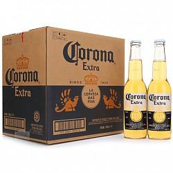 【京东超市】 墨西哥进口 科罗娜（Corona）啤酒 330ml*12瓶 整箱