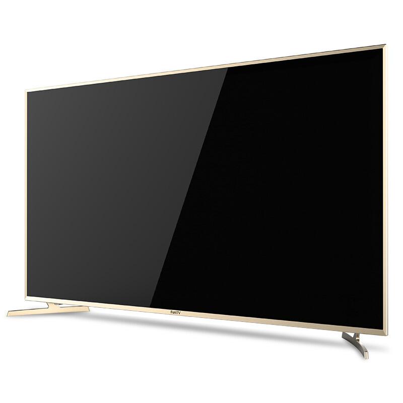 风行互联网电视 FunTV G65Y-T 65英寸4K智能平板窄边框电视（玫瑰金）