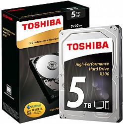 TOSHIBA 东芝 X300 HDWE150 3.5英寸机械硬盘 5TB