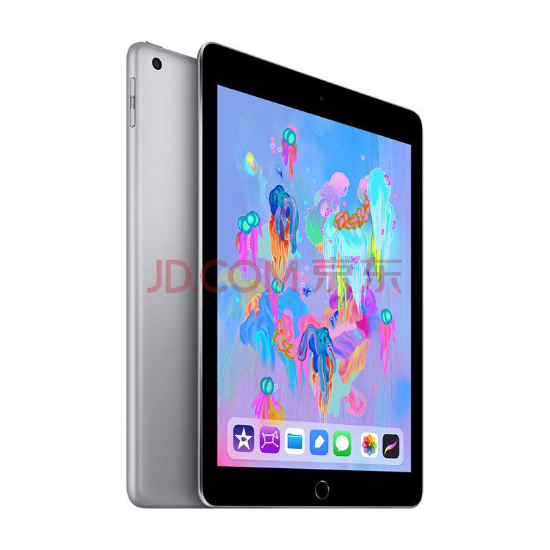 Apple iPad 平板电脑 2018年新款9.7英寸（128G WLAN版/A10芯片/Retina显示屏/Touch ID MR7J2CH/A）深空灰色3086元