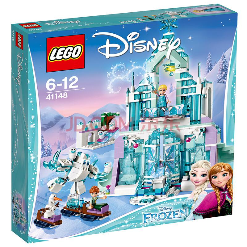 【京东超市】乐高（LEGO） 迪士尼公主系列 6岁-12岁 艾莎的魔法冰雪城堡 41148 儿童 积木 玩具