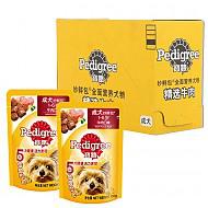 Pedigree 宝路 牛肉味 成犬妙鲜包 100g 12包 *5件99.5元（合19.9元/件）