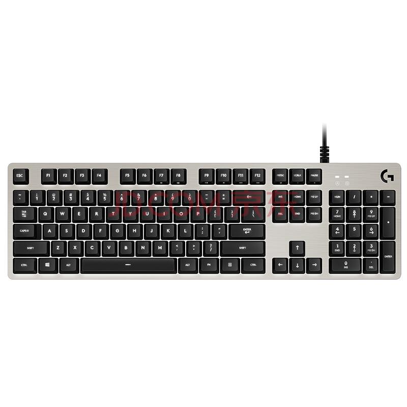 Logitech 罗技 G413机械游戏键盘（银）全尺寸背光机械键盘